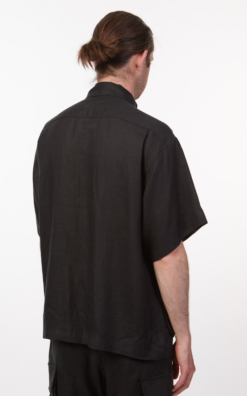 Markaware Jungle Fatigue S/S Hemp Shirt Charcoal Grey