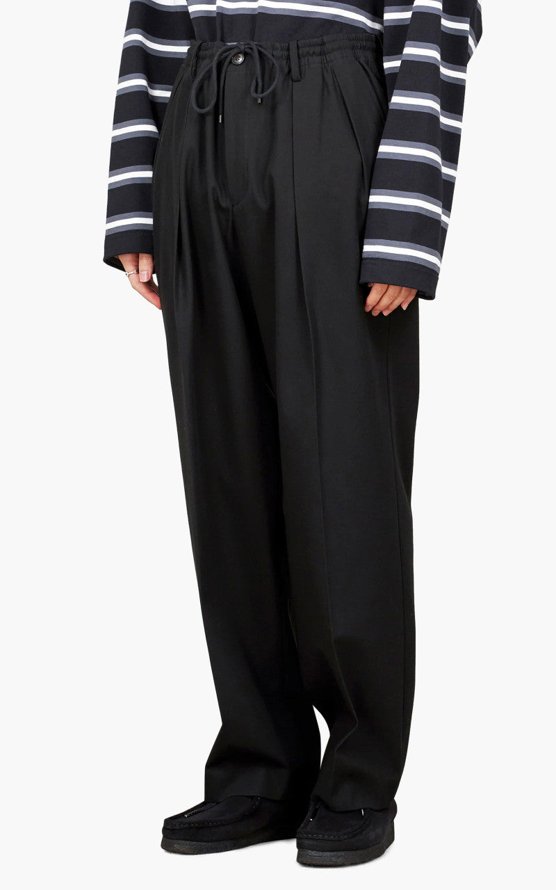 Markaware Double Pleated Easy Trouser Black