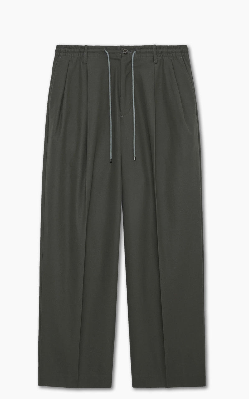 Markaware Double Pleated Easy Trouser Charcoal