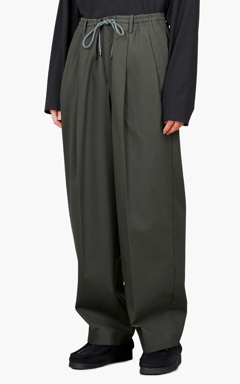 Markaware Double Pleated Easy Trouser Charcoal