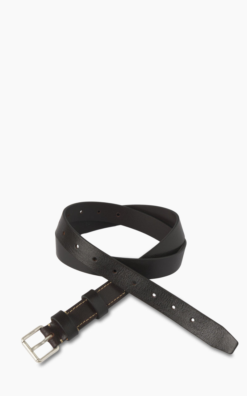 Lemaire Reversed Belt Leather 25 Black