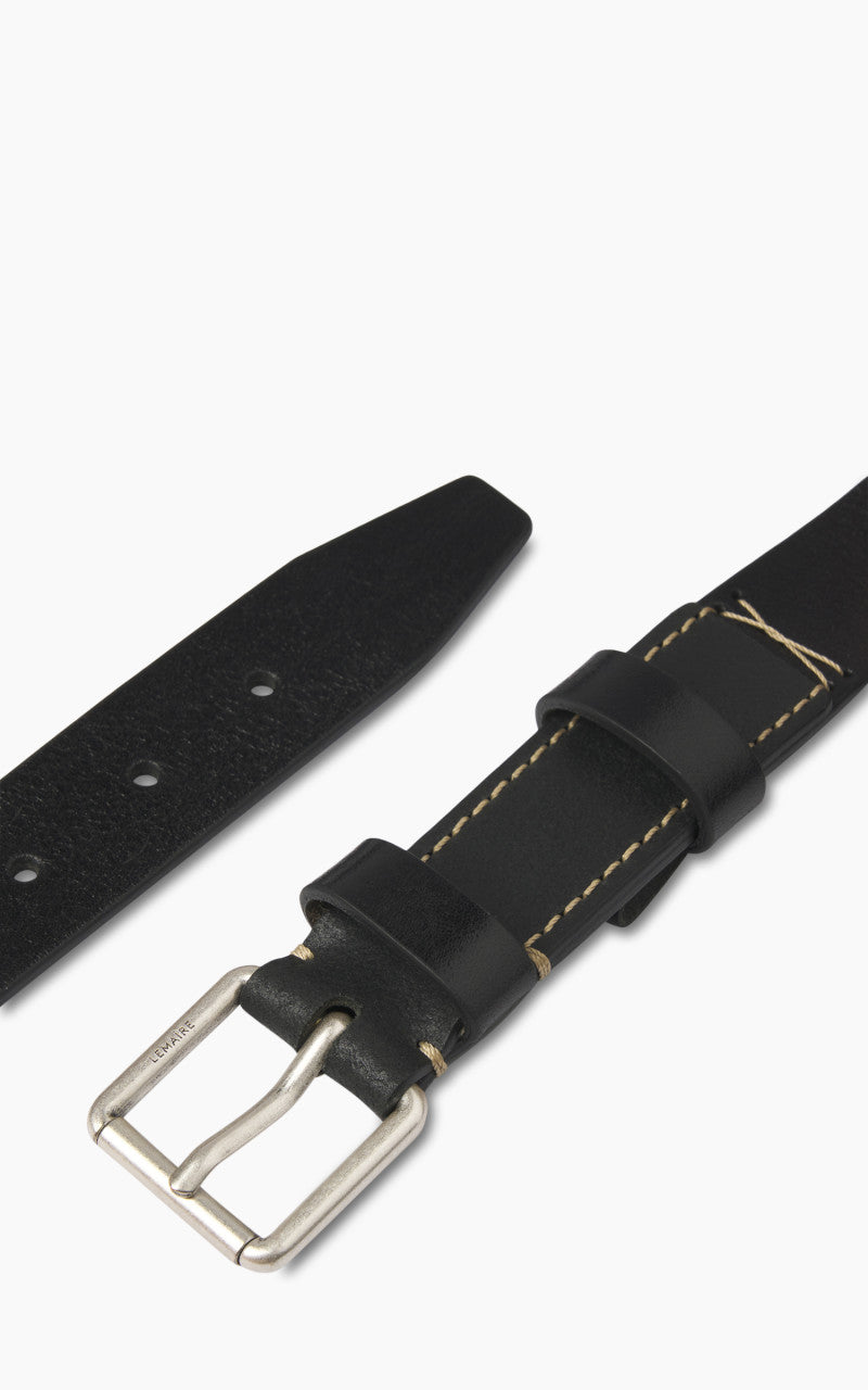 Lemaire Reversed Belt Leather 30 Black