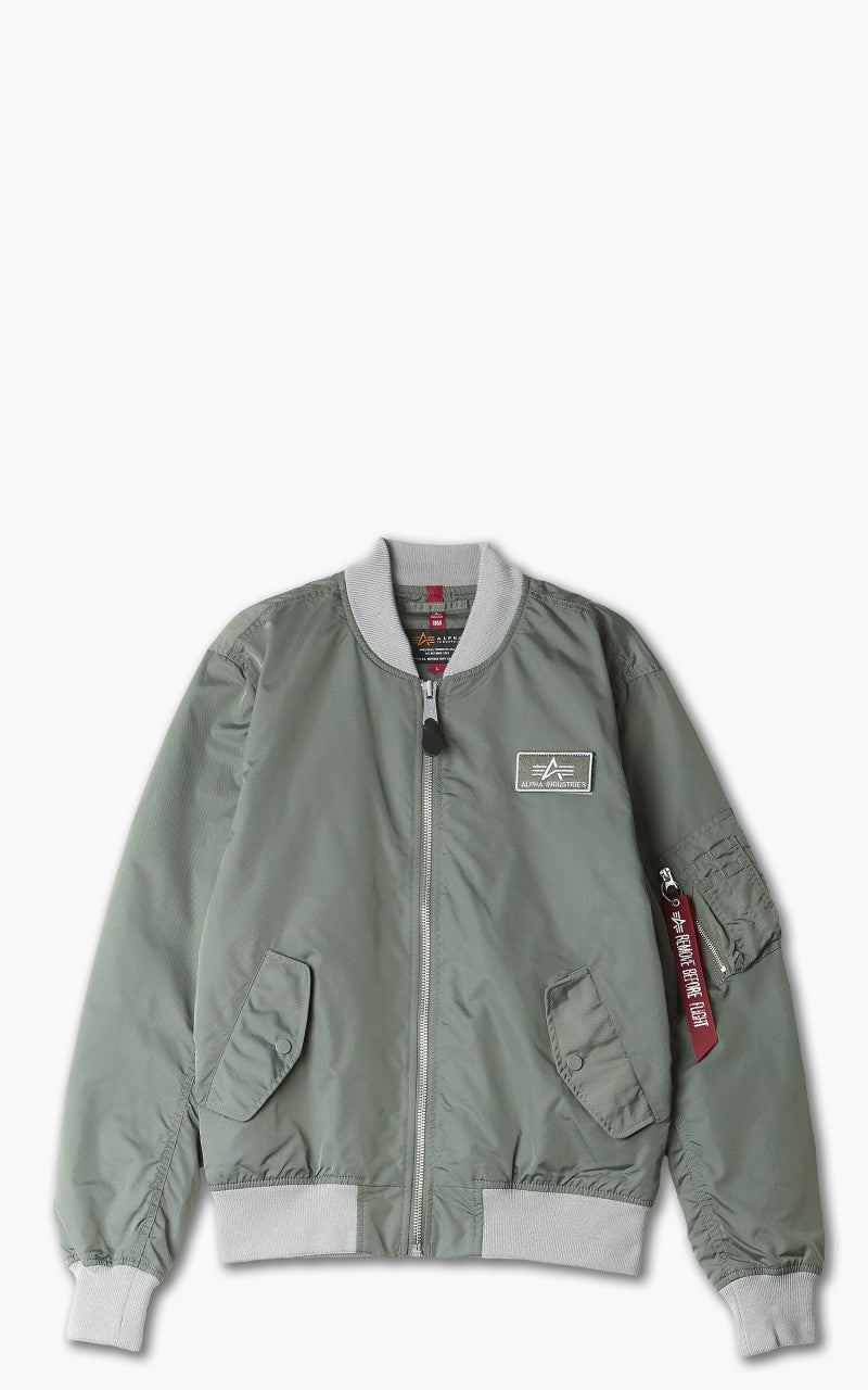Alpha Industries MA-1 TTC Jacket Vintage Green/Silver
