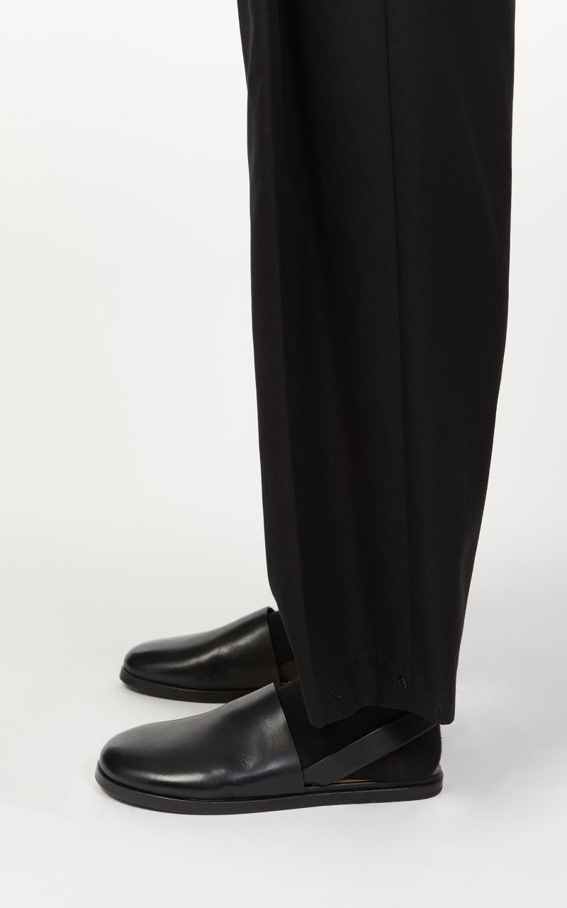 Amomento Snap Garconne Women Pants Black