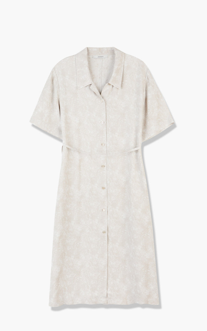 Amomento Jacquard Shirt Dress Mix