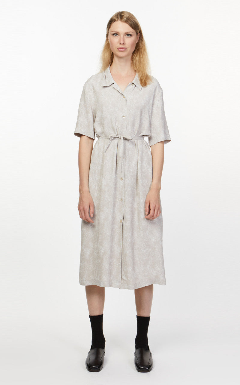 Amomento Jacquard Shirt Dress Mix