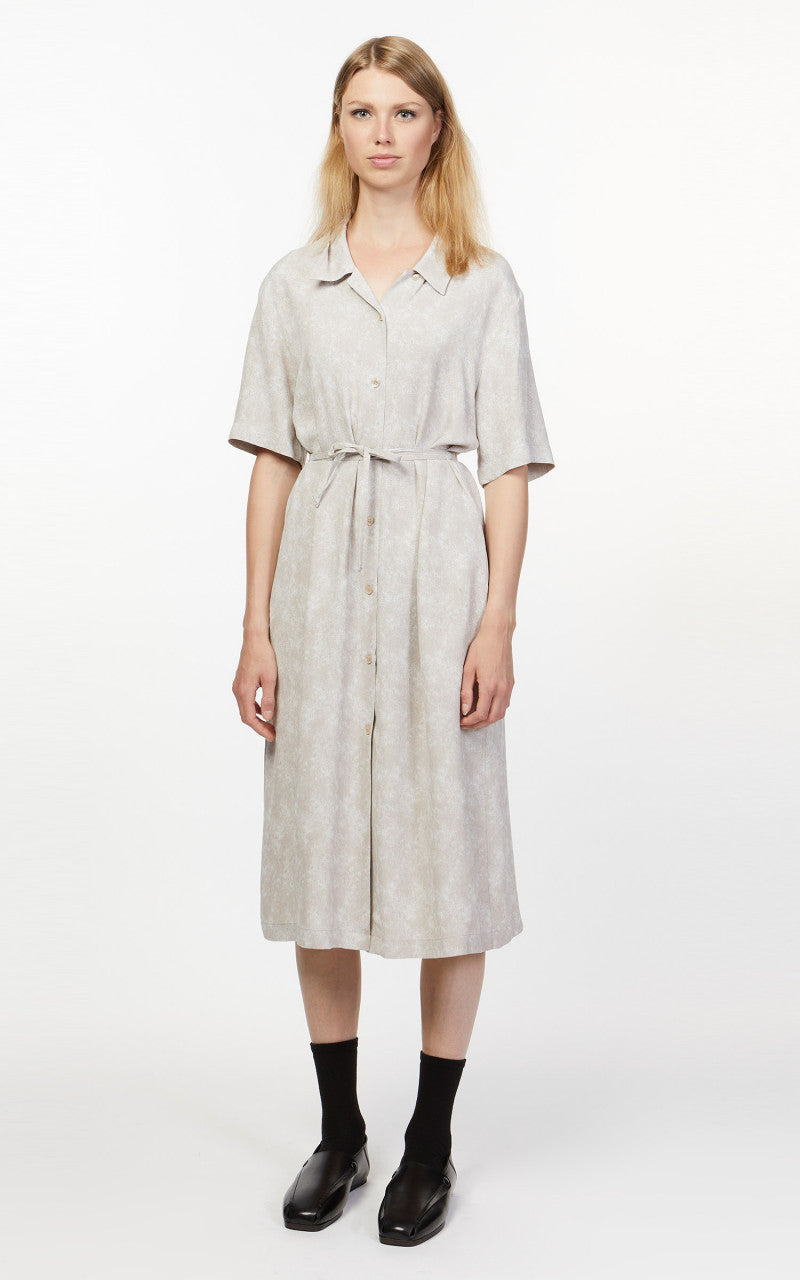 Amomento Jacquard Shirt Dress Mix