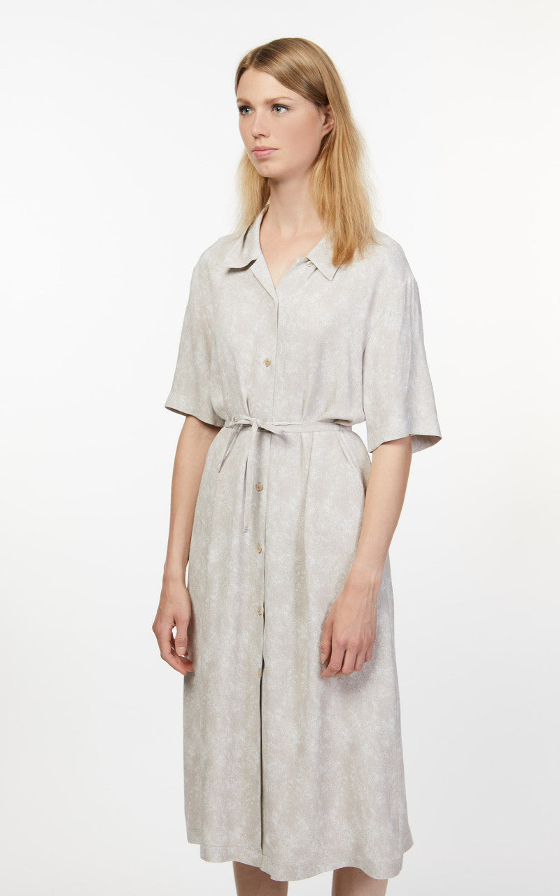 Amomento Jacquard Shirt Dress Mix