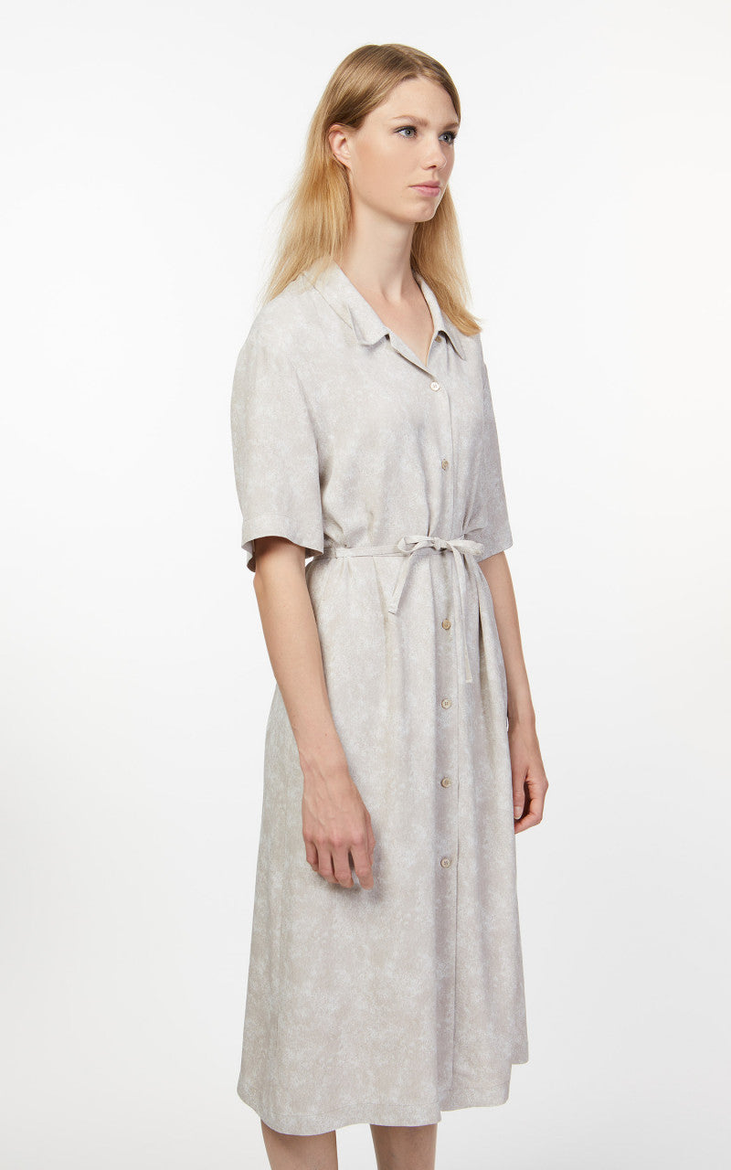 Amomento Jacquard Shirt Dress Mix