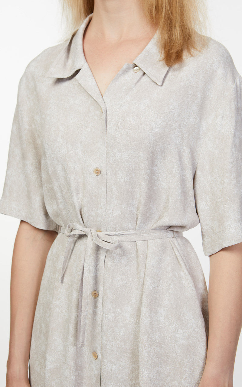 Amomento Jacquard Shirt Dress Mix