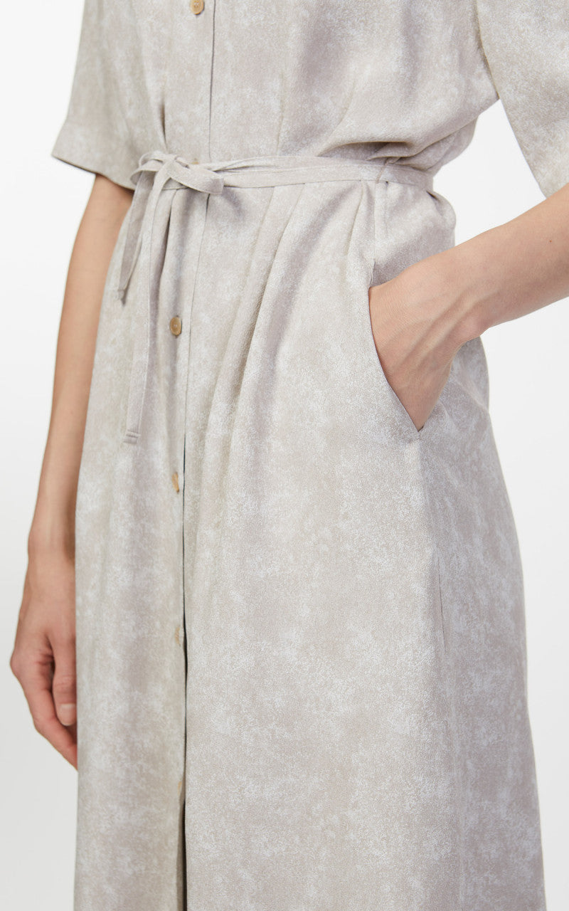 Amomento Jacquard Shirt Dress Mix