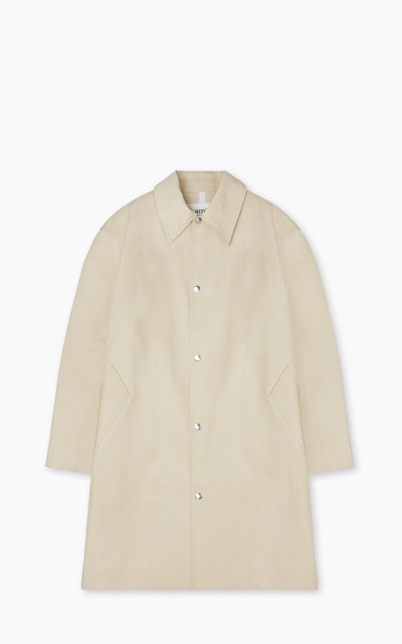 AMI Paris Mac Coat Vanilla