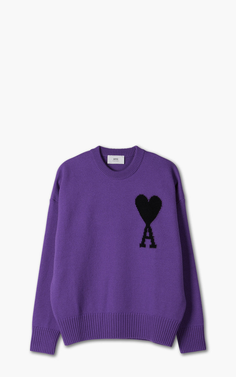 トップス AMI PARIS AMI PARIS crew neck T-shirt off-white | BRAUN Hamburg