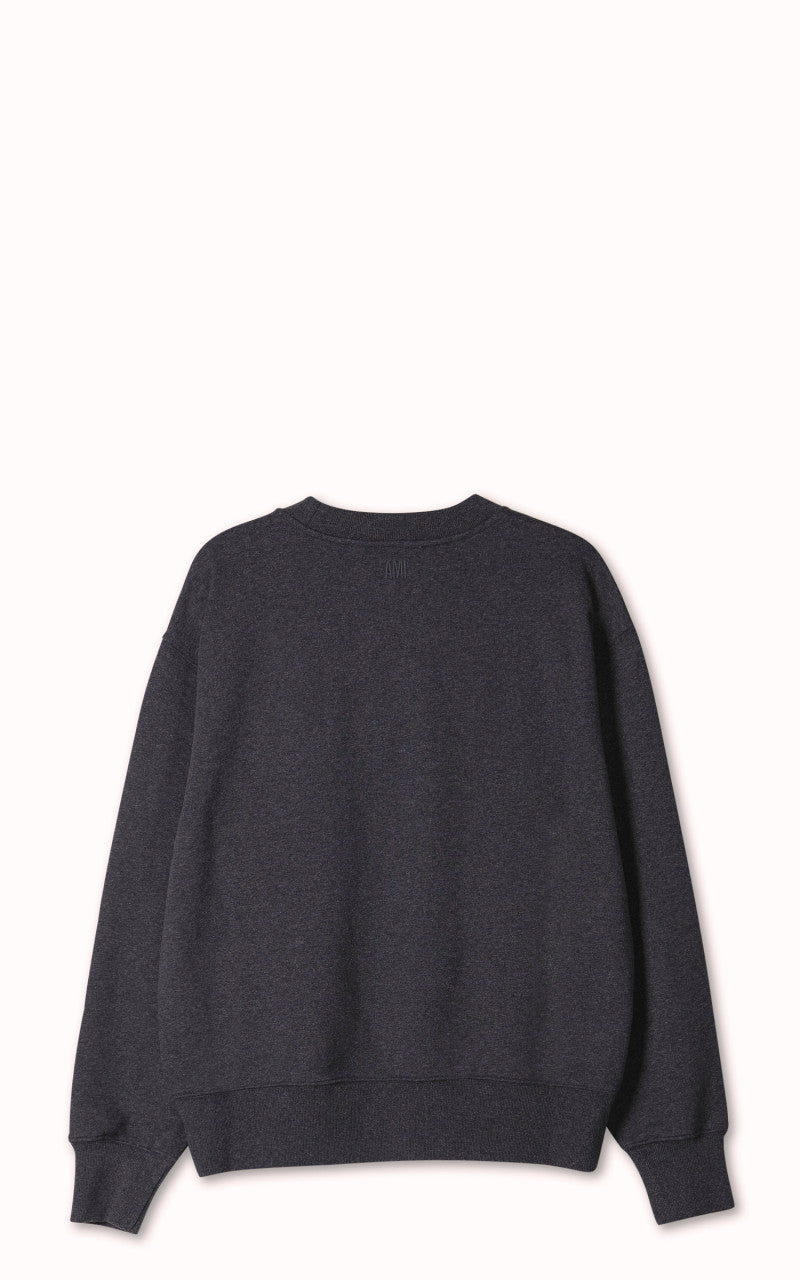 AMI Paris Ami Paris FR Patch Sweatshirt Anthracite