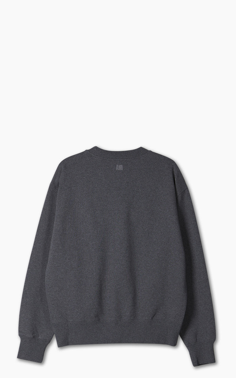 AMI Paris Ami Paris FR Patch Sweatshirt Heather Grey