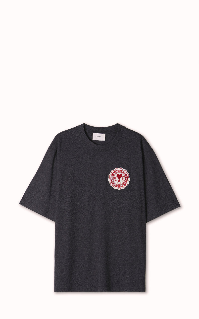 ami paris Tシャツ AMI Paris Ami De Coeur Tシャツ | ブラック | FARFETCH JP