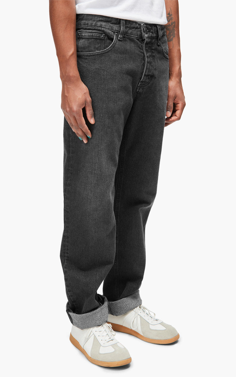 AMI Paris Classic Fit Jeans Mid-Washed Black