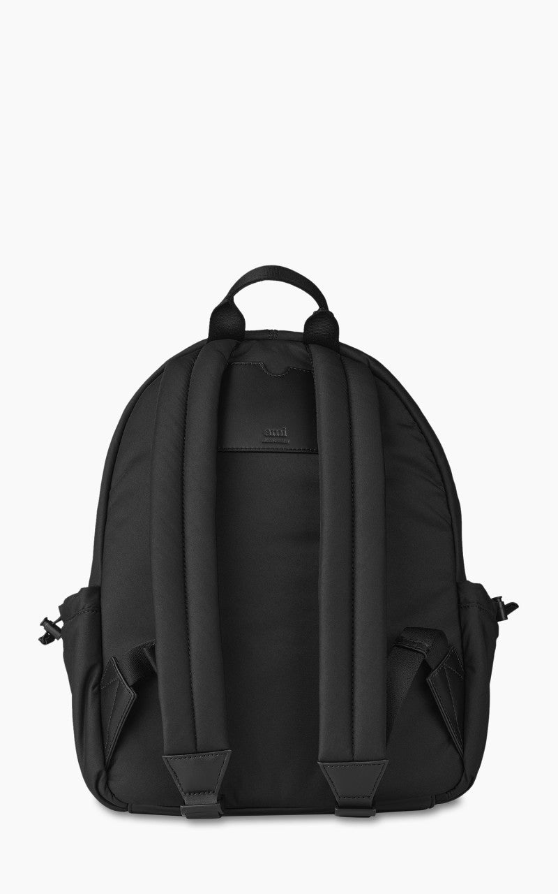 AMI Paris Ami De Coeur Backpack Black