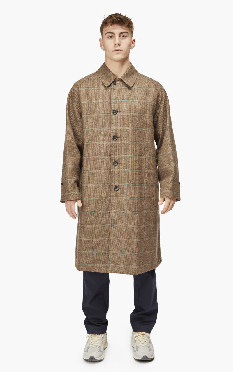 Anatomica V2 Single Raglan Coat II Reversible Beige