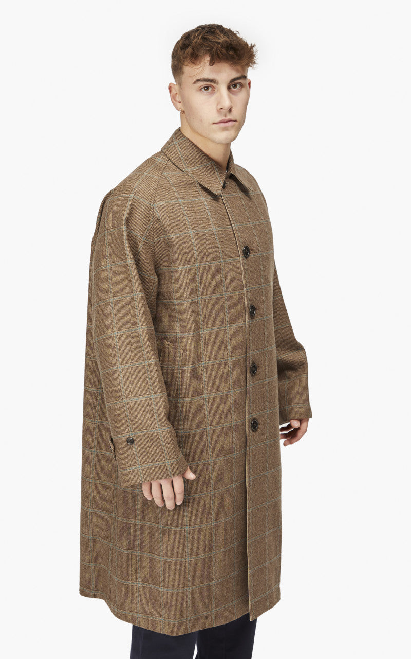 Anatomica V2 Single Raglan Coat II Reversible Beige