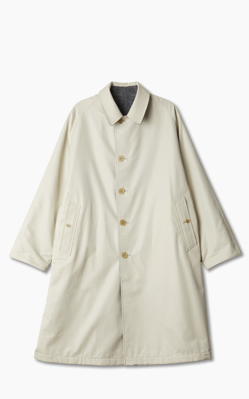 Anatomica V2 Single Raglan Coat II Reversible Oyster