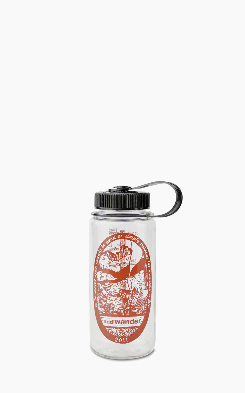 and wander Nalgen 0.5L Tritan Bottle Red
