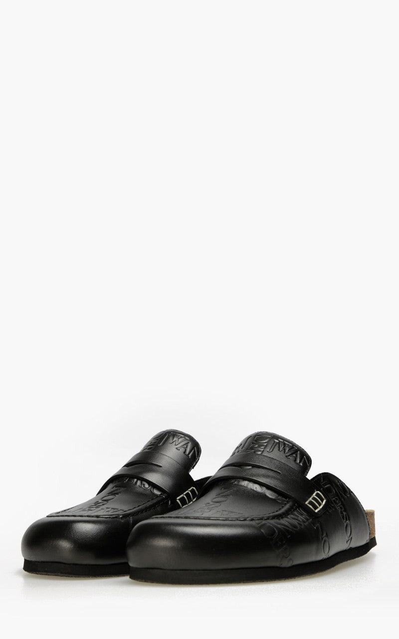 JW Anderson Loafer Embossed Grid WMS Black