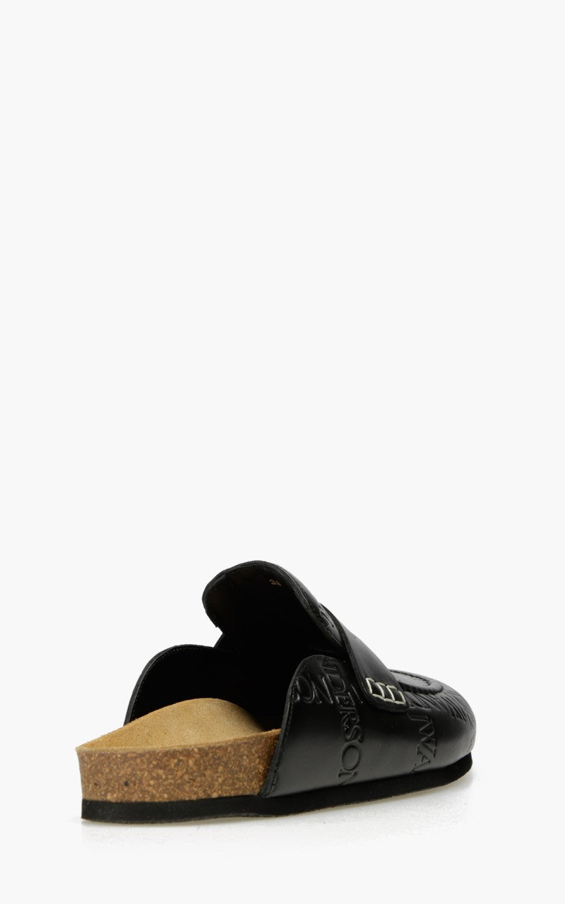 JW Anderson Loafer Embossed Grid WMS Black