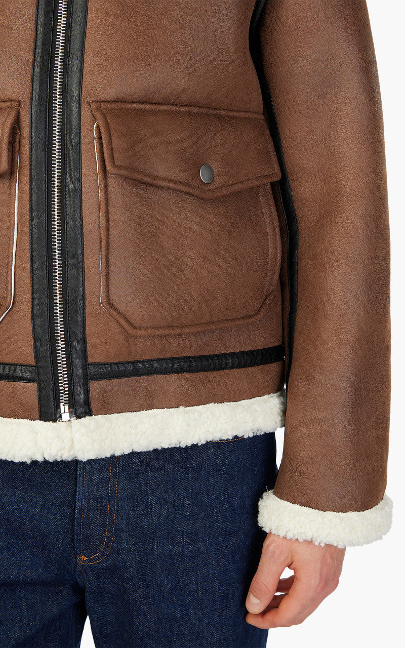 A.P.C. Tommy Jacket Brown