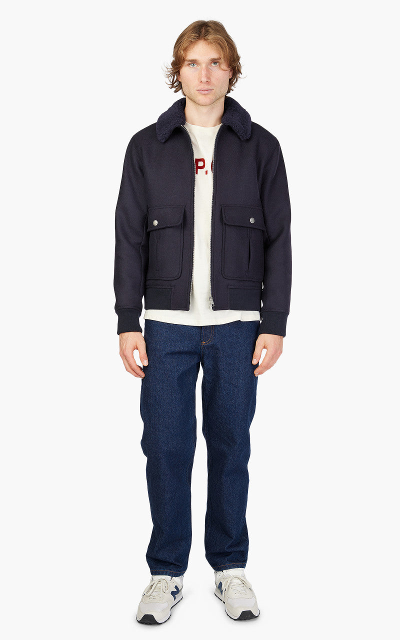 A.P.C. New Ben Jacket Dark Navy