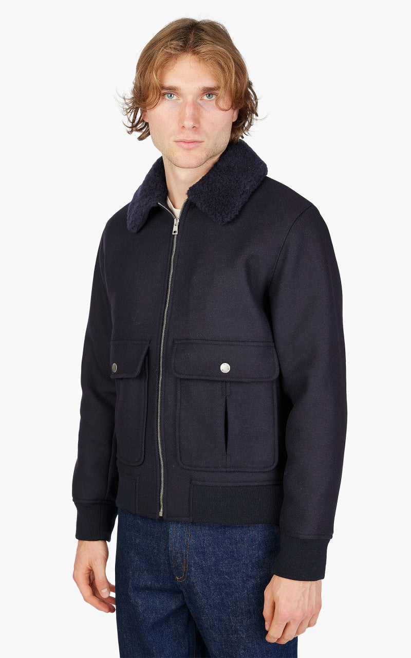 A.P.C. New Ben Jacket Dark Navy