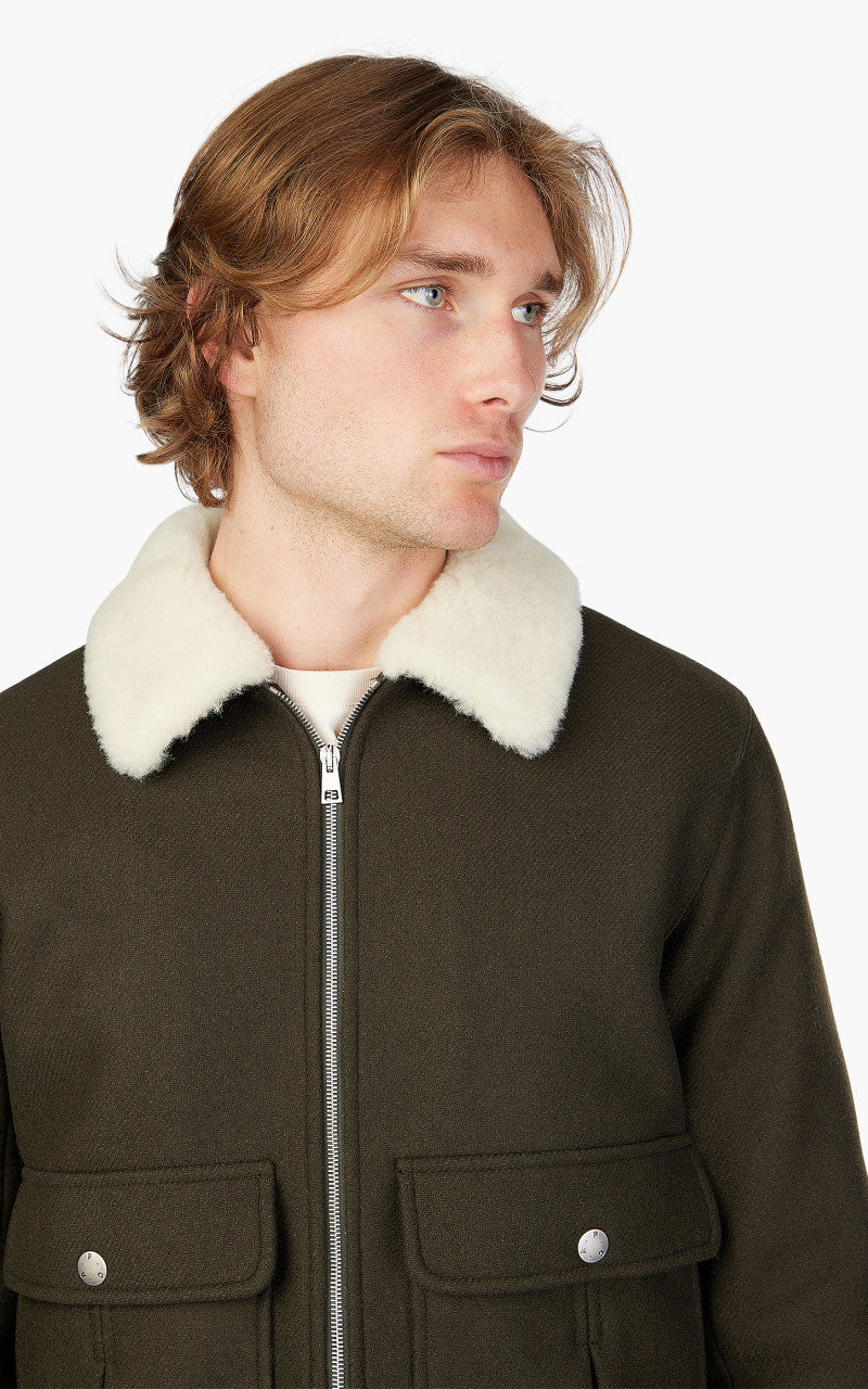 A.P.C. New Ben Jacket Dark Green