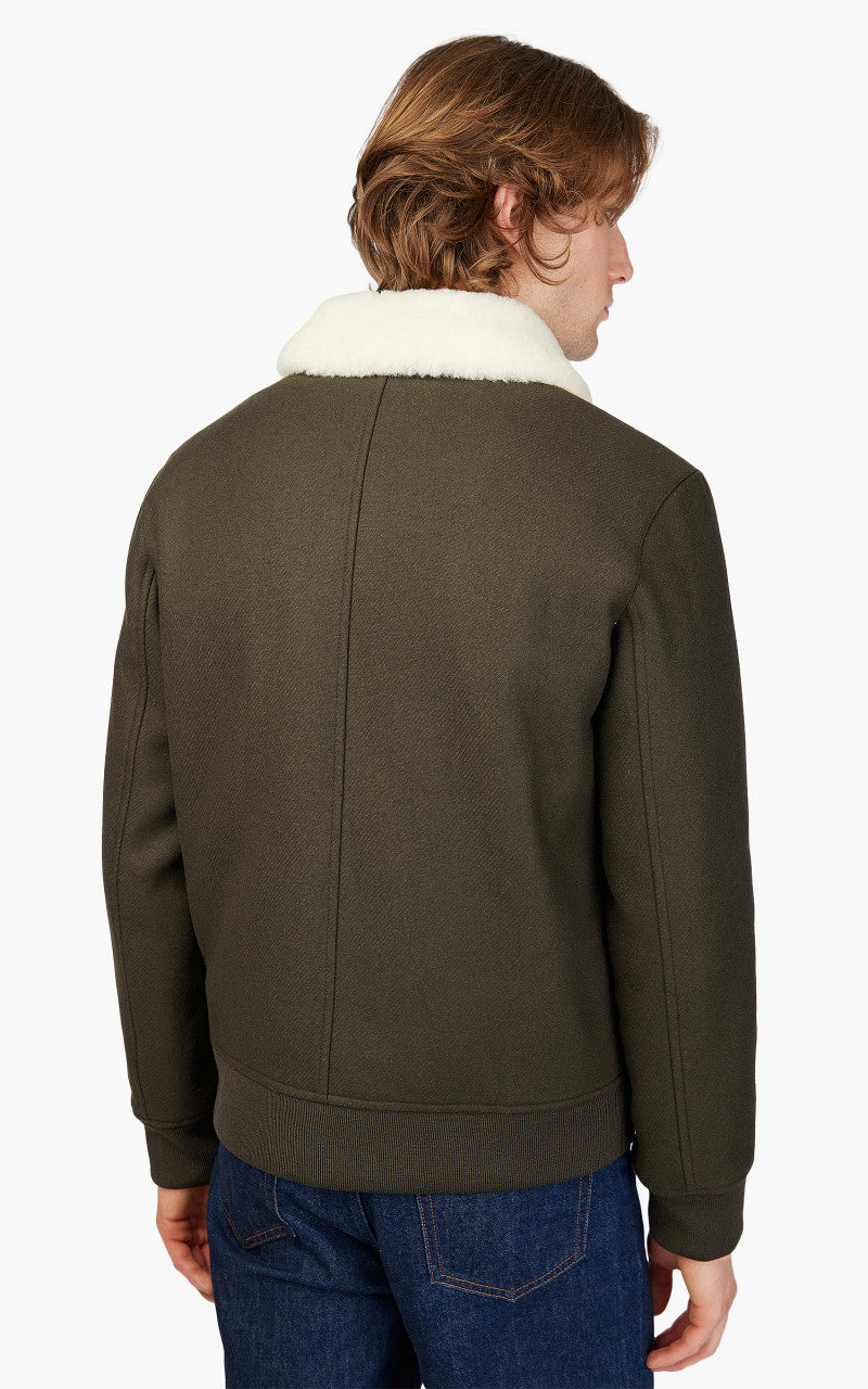 A.P.C. New Ben Jacket Dark Green