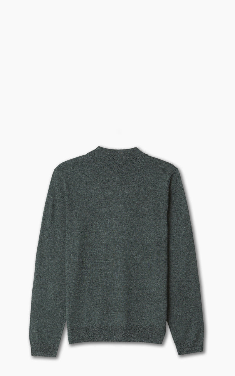 A.P.C. Jerry Polo Shirt Heather Green