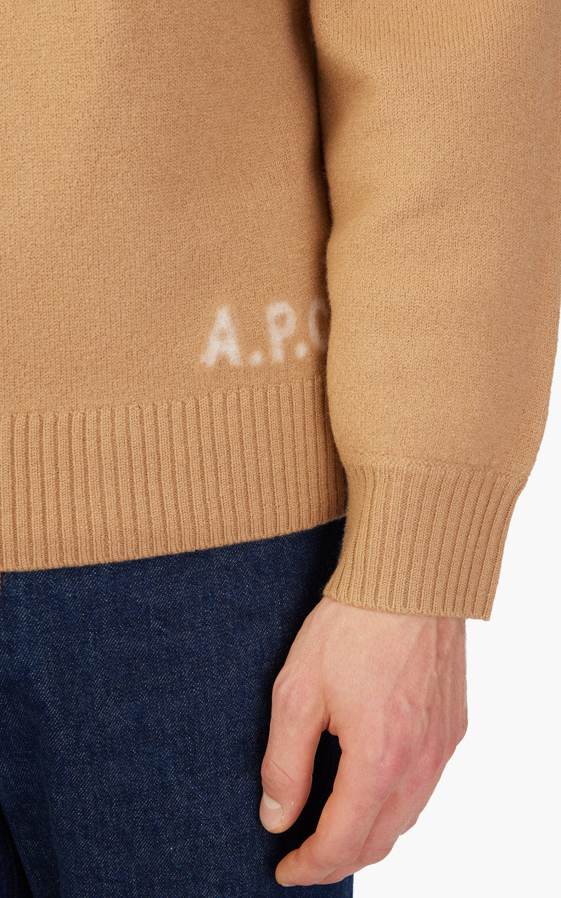 A.P.C. Walter Sweater Camel