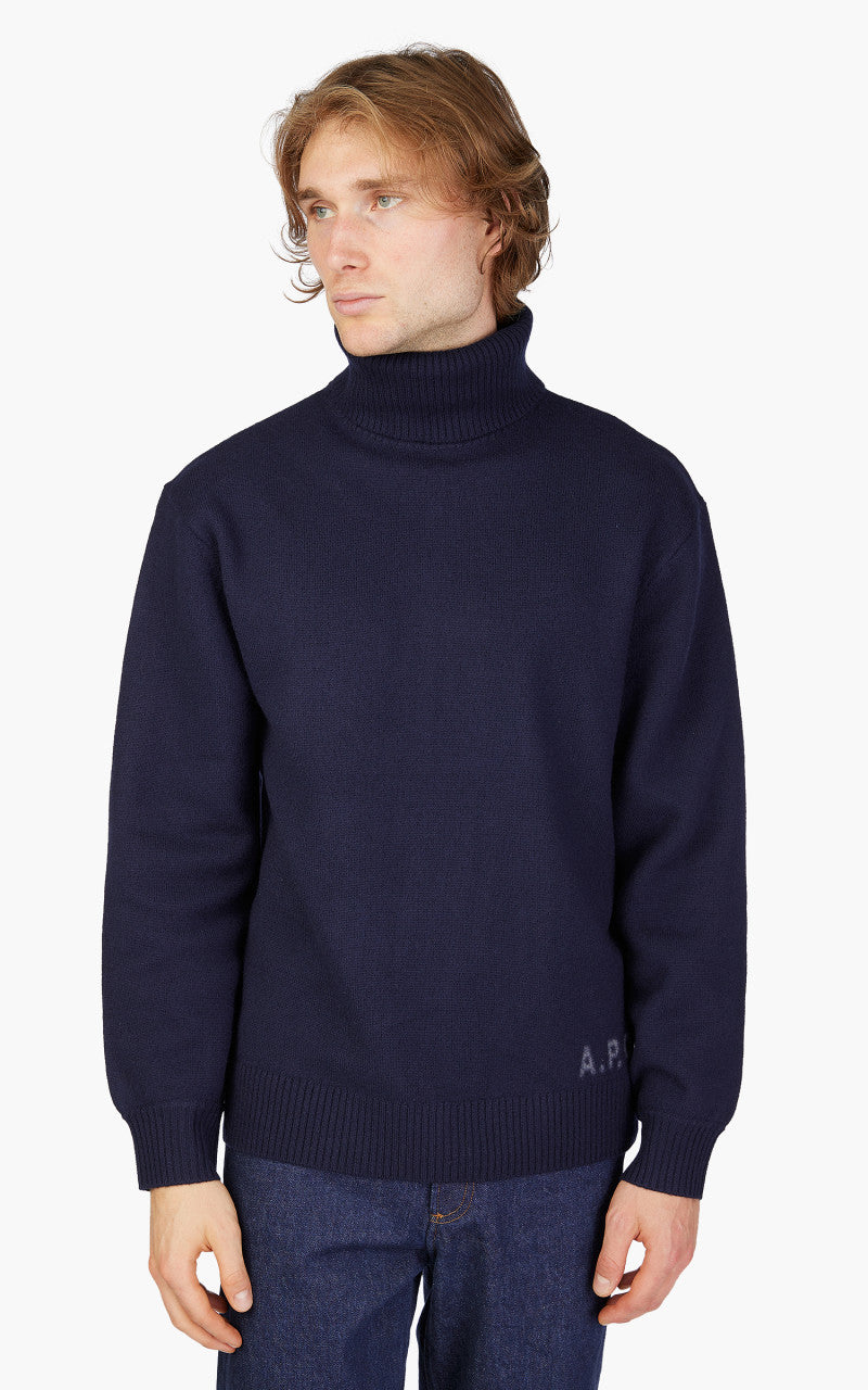 A.P.C. Walter Sweater Dark Navy