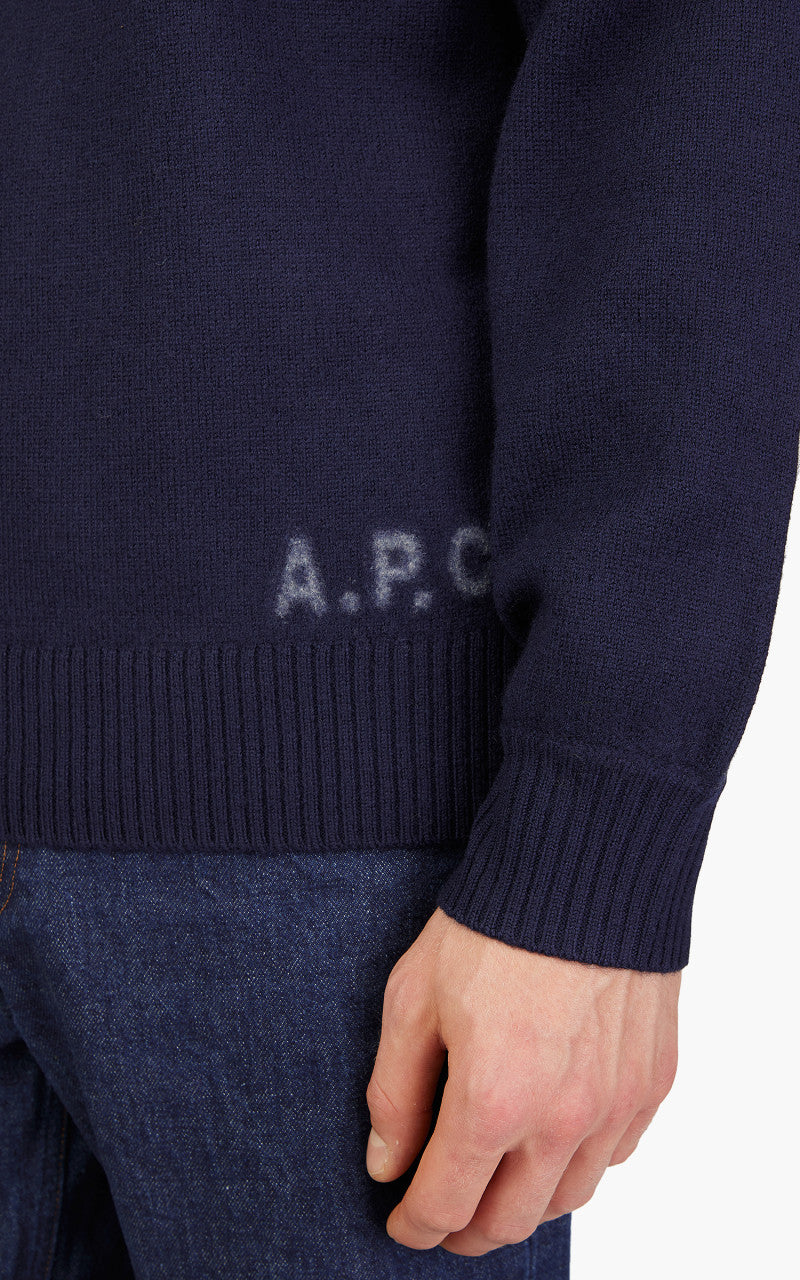 A.P.C. Walter Sweater Dark Navy