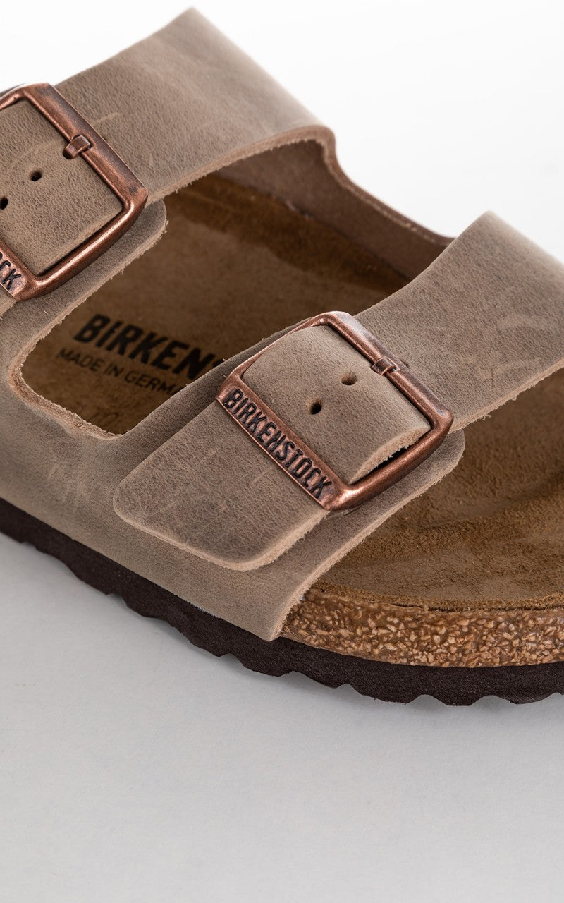 Birkenstock Arizona Oiled Nubuck Tabacco Brown