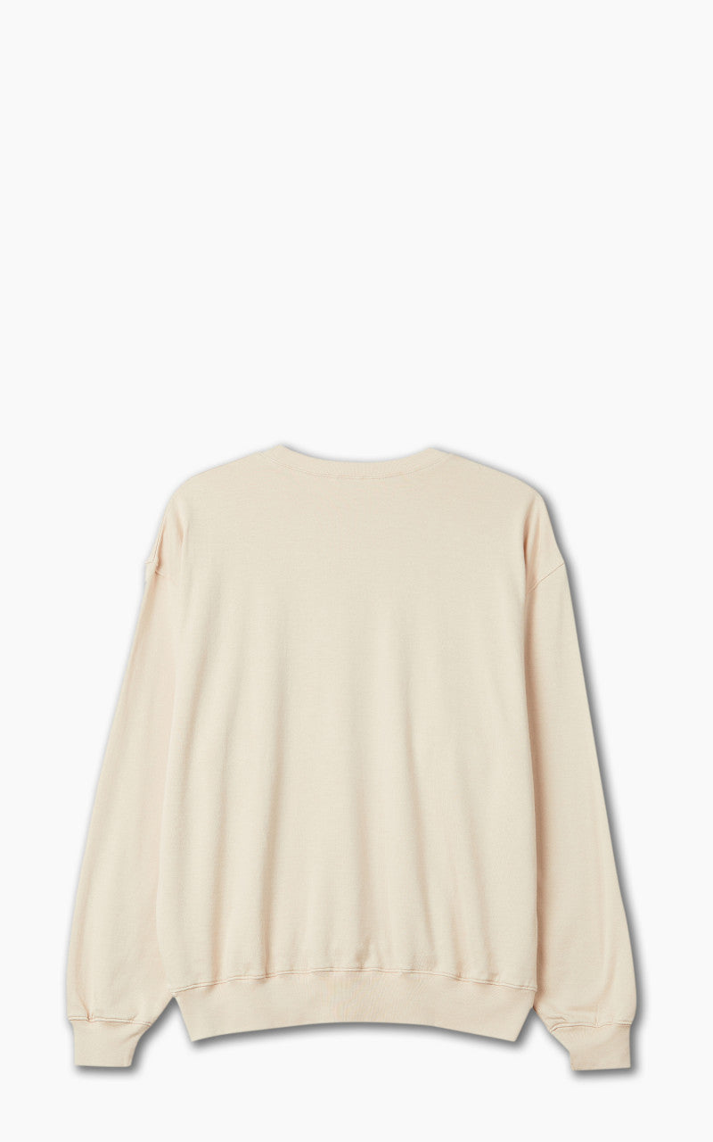 Auralee Super High Gauge Sweat Pullover Light Beige