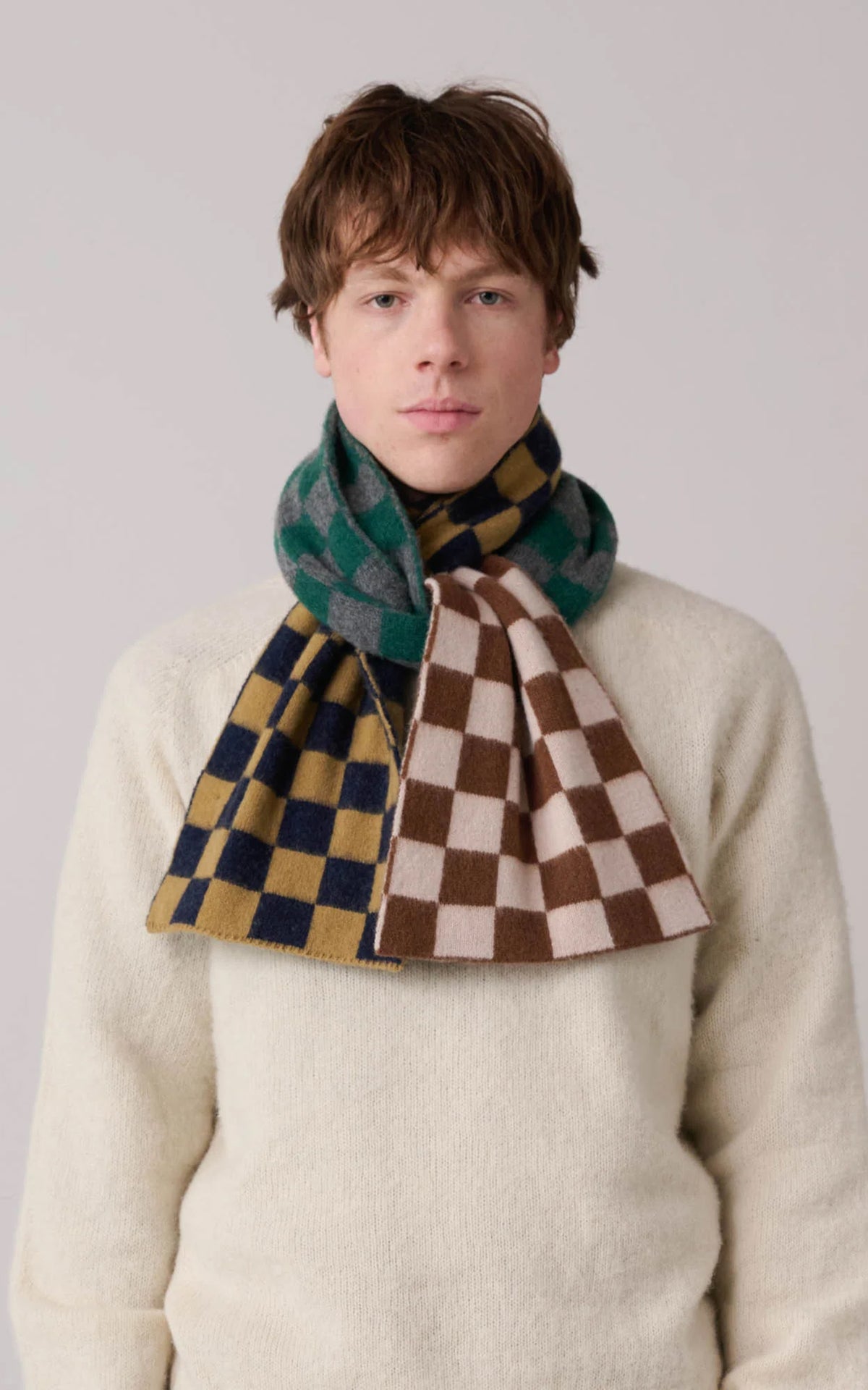 Howlin' Cosmic Checkerboard Scarf Sundaze