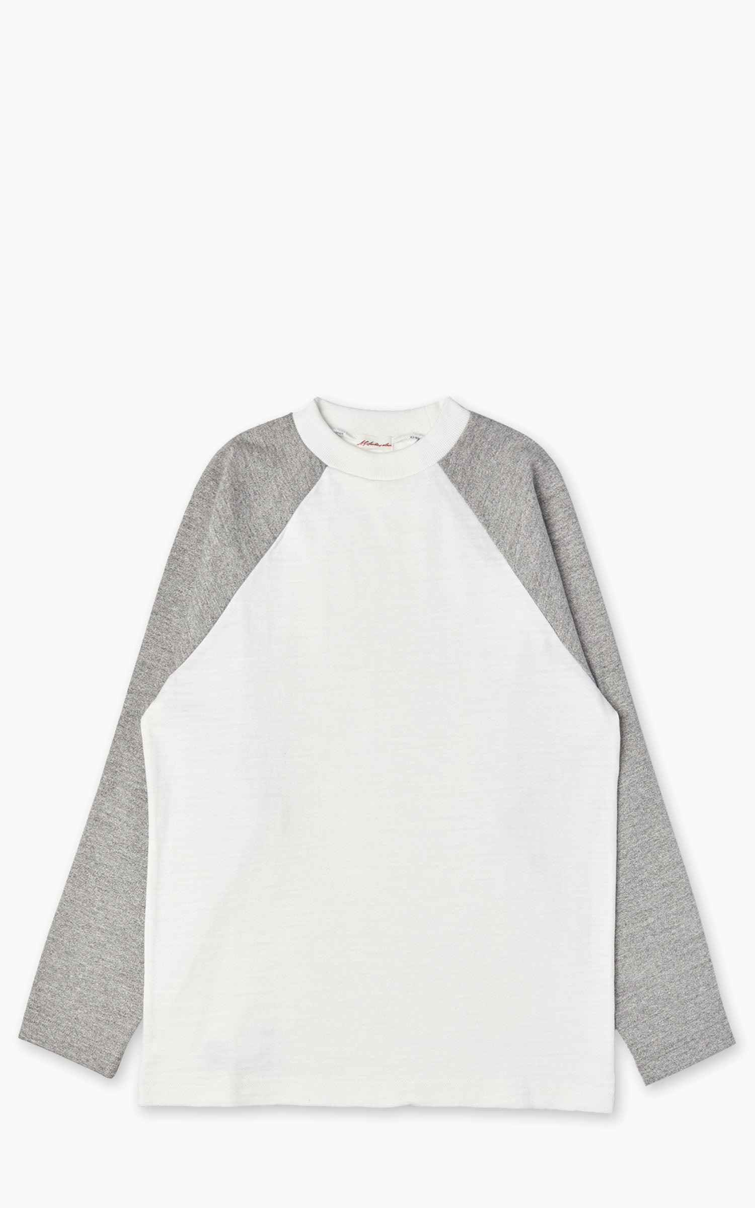 A.G. Spalding & Bros Three-Quarter Sleeve Baseball Tee White