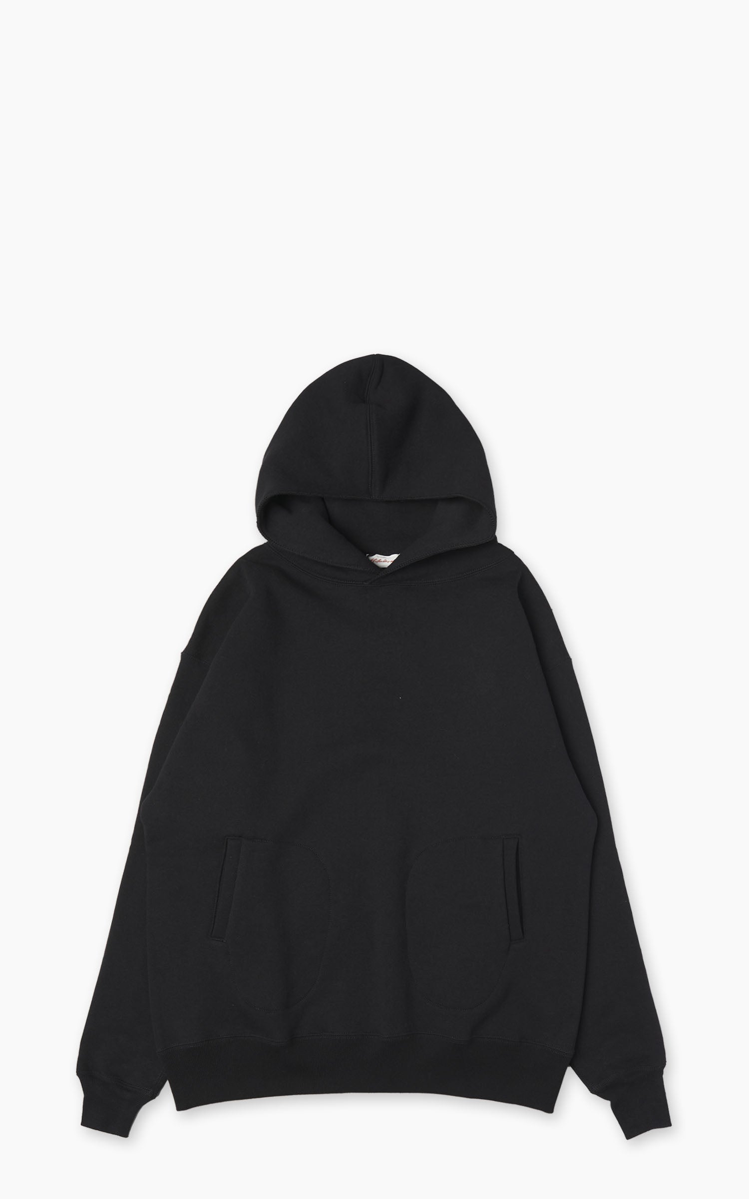 A.G. Spalding & Bros Loopwheel Tube Fleece Side-Line Parka Black