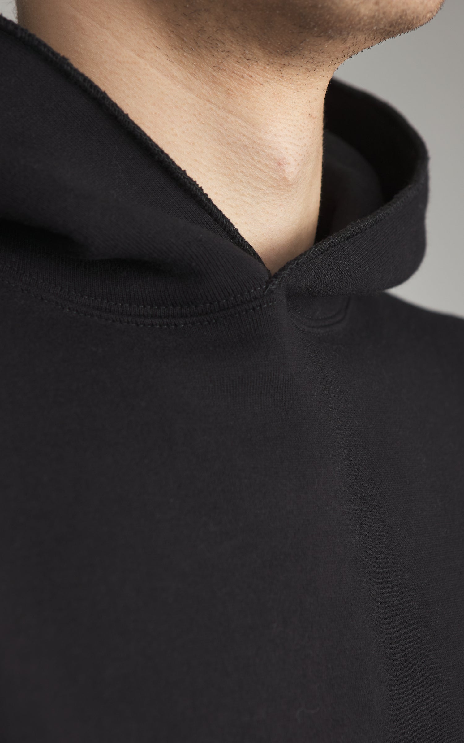 A.G. Spalding & Bros Loopwheel Tube Fleece Side-Line Parka Black