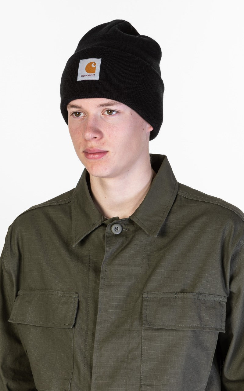 Carhartt WIP Acrylic Watch Hat Black