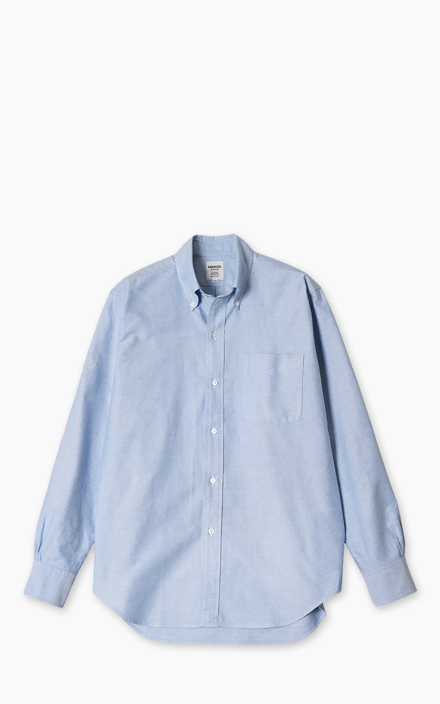 kamakura dress shirts Ametora Button-Down Selvedge Oxford Shirt Blue 17.5/XL Buttoned cuffs Size:8 1/2 Medium Black Skater Dress Sleeveless d1-dresses-maxi