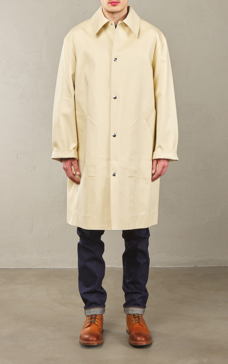 AMI Paris Mac Coat Vanilla