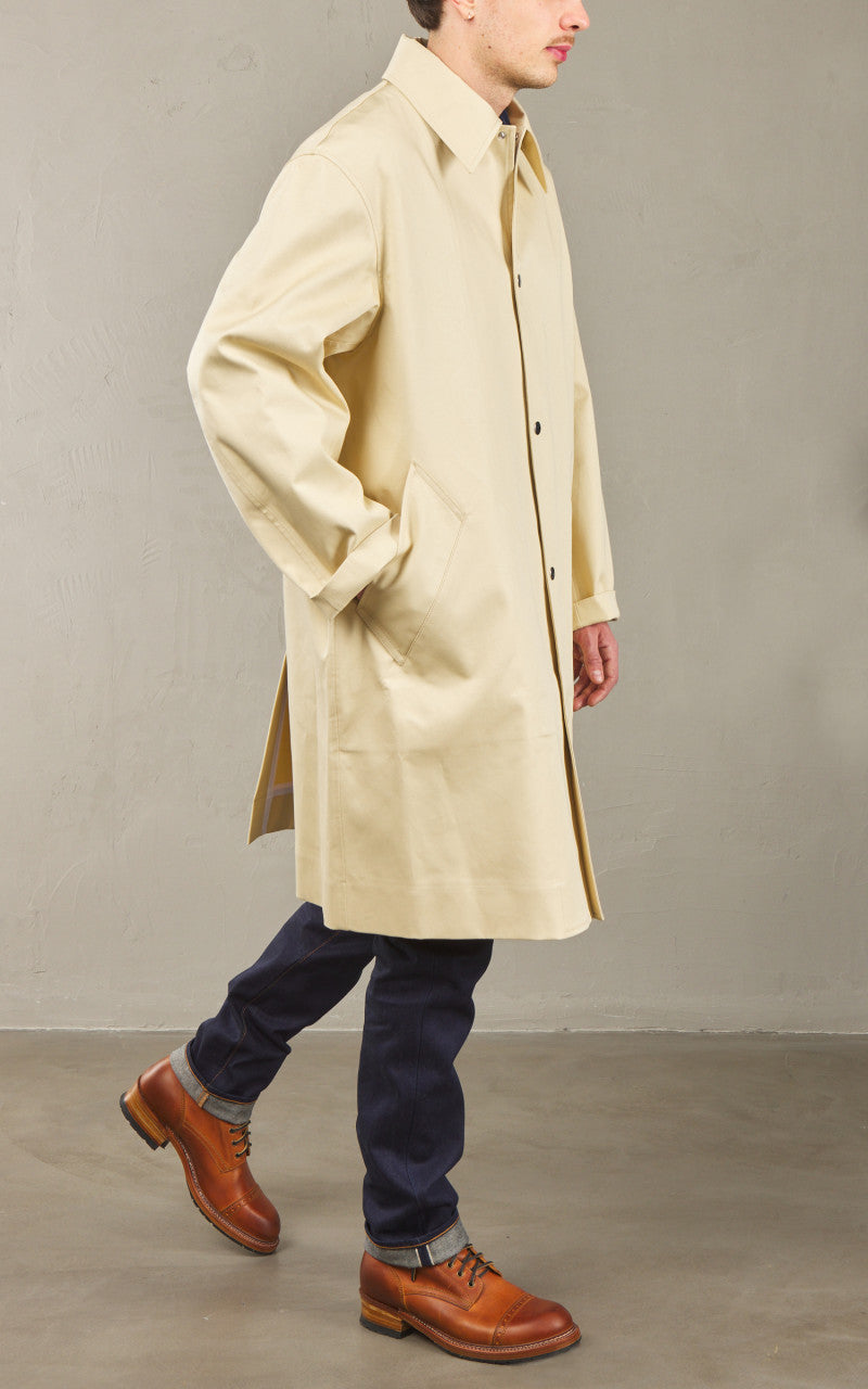 AMI Paris Mac Coat Vanilla