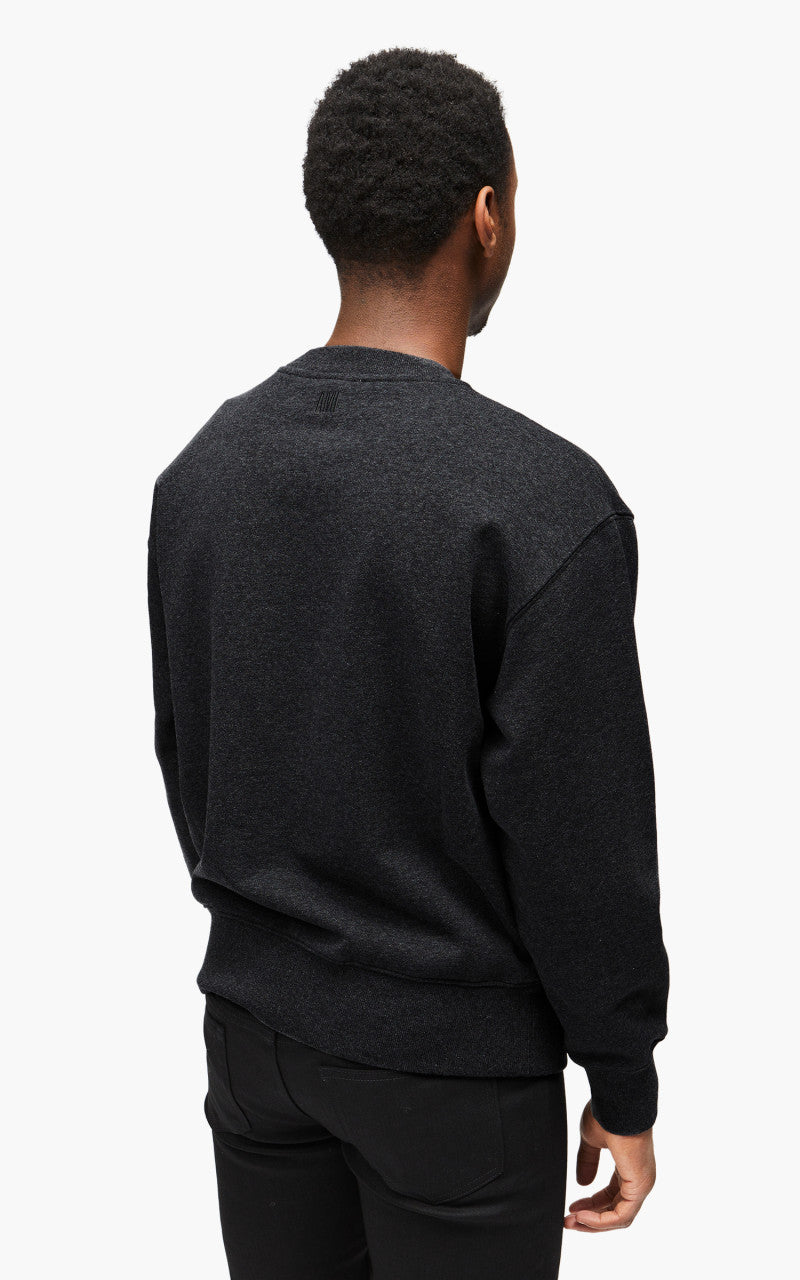 AMI Paris Ami Paris FR Patch Sweatshirt Anthracite