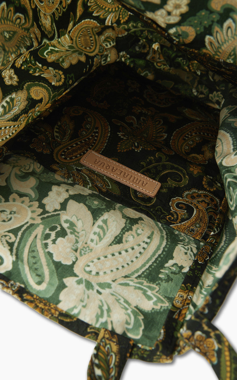 Amiacalva A130 Easy Bag M Paisley Green