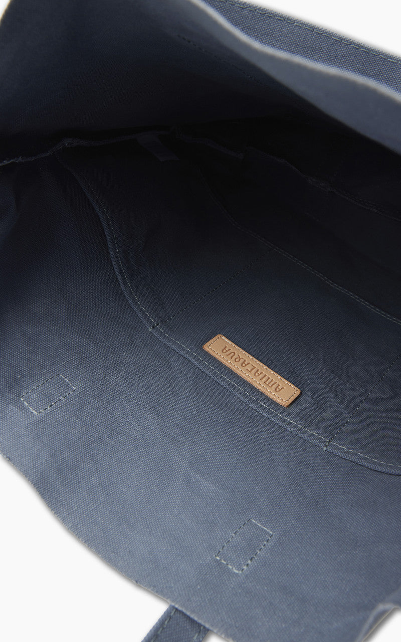 Amiacalva A161 Light Ounce Canvas 2-Way Tote Grey